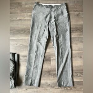 Suitsupply Light Gray Men's Wool Pants